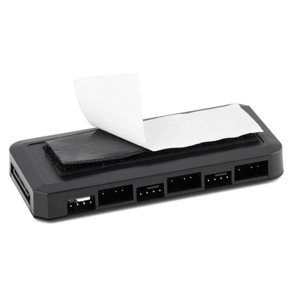 Blæserstyringsenhed til computer Darkflash RC2 RGB PWM + fjernb