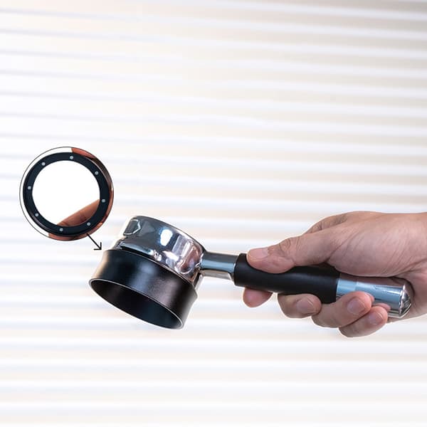 Magnetisk doseringsring 58 mm / Doseringsring för espresso / Ka
