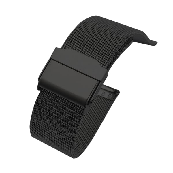 Armband i rostfritt stål för Huawei Watch GT 46mm - svart