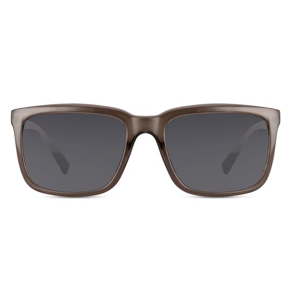Solbriller Wayfarer Sort glas med gråt stel