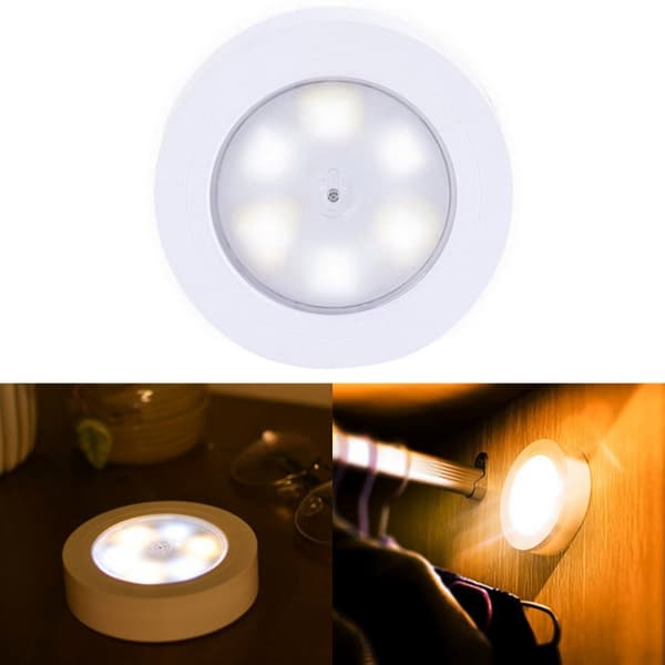 Dæmpbar batteridrevet LED-spotlight