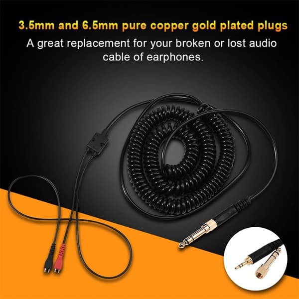 Lydkabel til Sennheiser HD25 / HD560 / HD540 / HD430 / HD250