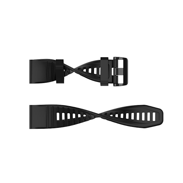 Silikonarmband till Garmin Fenix 6X Svart