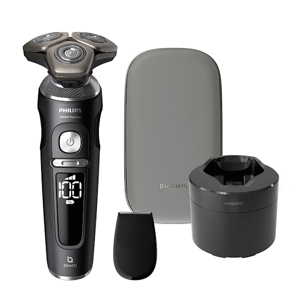Philips S9000 Prestige – tehokas parranajokone herkälle iholle,