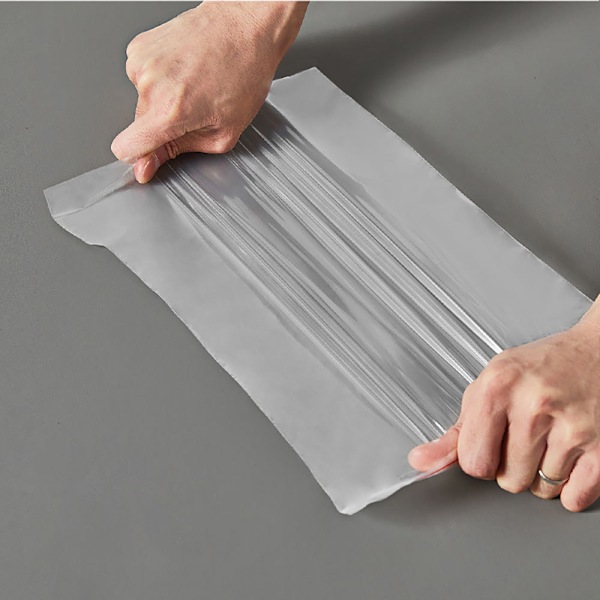 Megastora förslutningsbara zip-påsar i PE-plast 60x40cm - 100-p