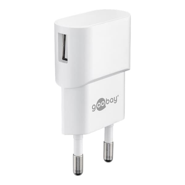 Goobay USB-Laddare 5W 1A - Vit
