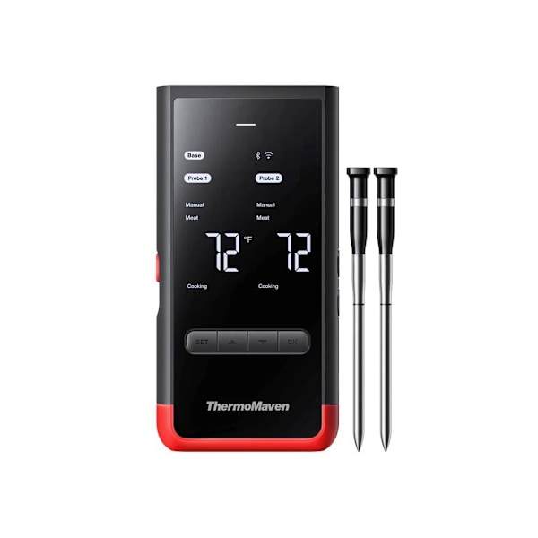 ThermoMaven P2 trådlös termometer med 2 prober och hög precision