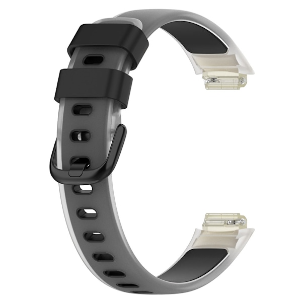 Silikonearmbånd til Fitbit Inspire 3 - sort/klar