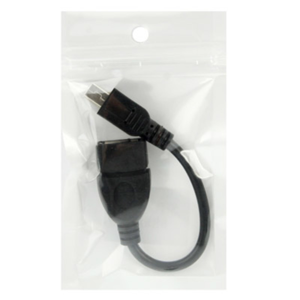 Mini-USB-USB-OTG-sovitin, jossa on 5-nastainen liitin