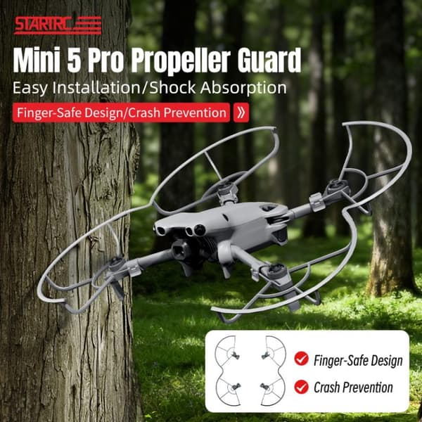 Propelbeskyttelse til DJI Mini 5 Pro – Grå