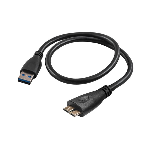 Akyga Anslutningskabel USB-A 3.0 - Micro-USB (Typ-B) 0,5m - Sva
