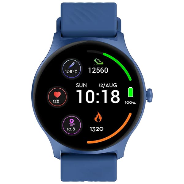 Denver Smartwatch med hälso- och träningsmätning - Blå