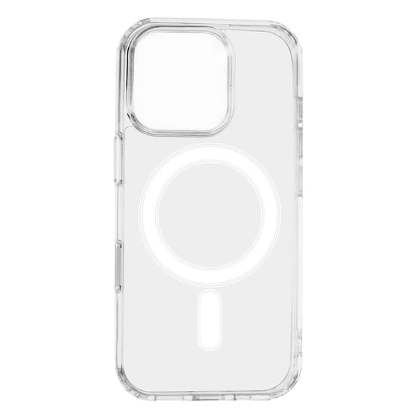 Anti Shock MagSafe -kuori iPhone 16 Prolle – läpinäkyvä