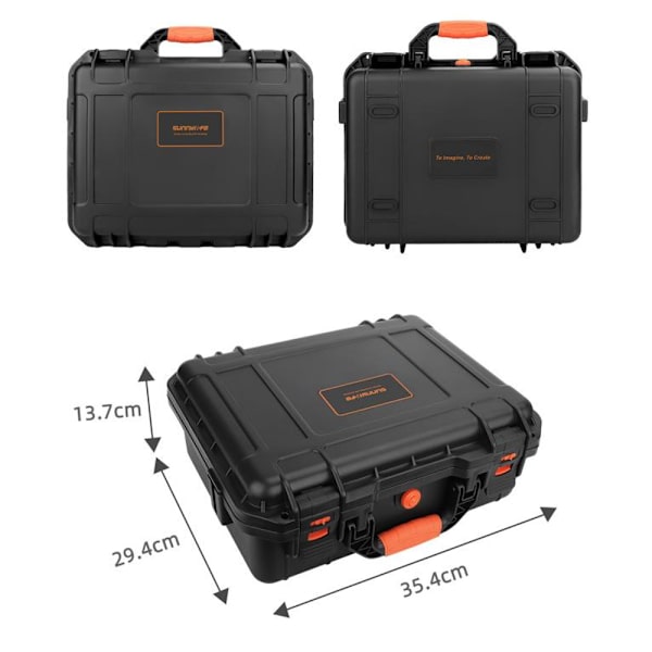 Hårdt opbevaringsetui til DJI Mini 5 Pro - Sort