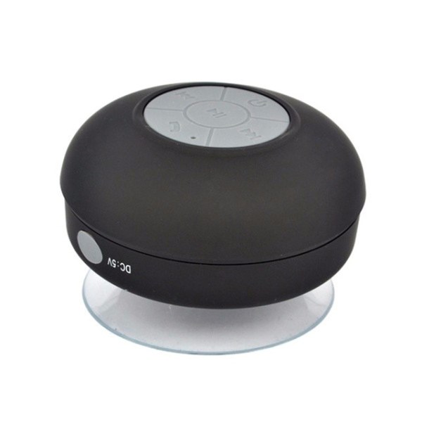 Vedenpitävä Bluetooth-suihkukaiutin imukupilla