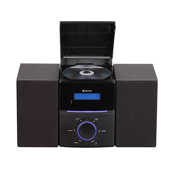 Denver MCA-240 mikrostereo, jossa on CD-soitin ja FM-radio