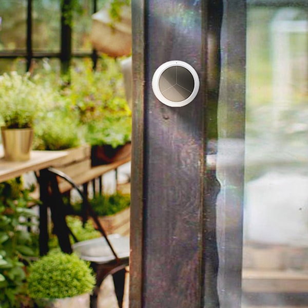 Meross temperatur- och fuktsensor startkit med HomeKit och solc