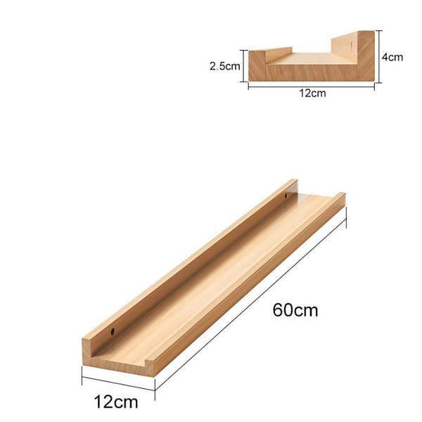 Kuvahylly mäntyä 60cm