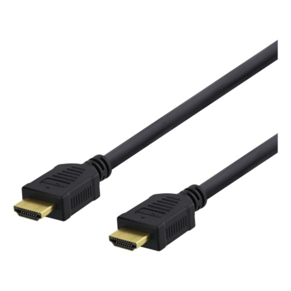 High-Speed HDMI-kabel, 5m, Ethernet, 4K UHD, sort
