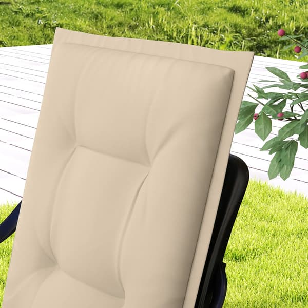 Tuolityynyt selkänojalla 108×50×5 cm / pehmuste puutarha- ja ru