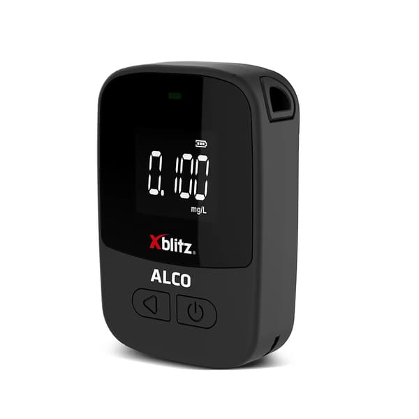 Xblitz ALCO alkometer / promillemåler / alkoholtester med hukom
