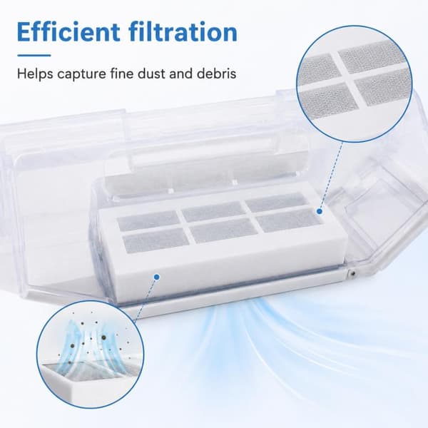 Pölysäiliö Ecovacs Deebot T30:lle / T30 Pro:lle / T30 Max:lle /