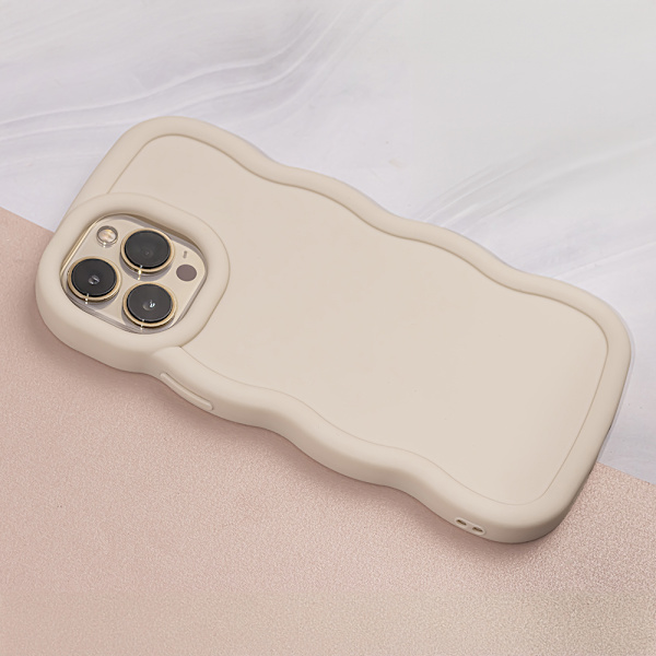 Candy Curly takakuori iPhone 16 Pro:lle - Beige