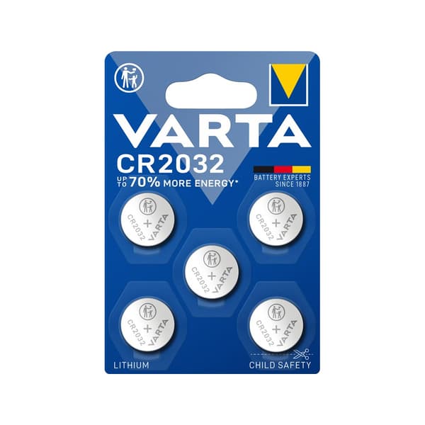 Varta CR2032 nappiparisto 5-pack 5 kpl