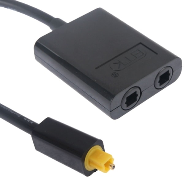 Toslink optisk splitter med dubbla utgångar