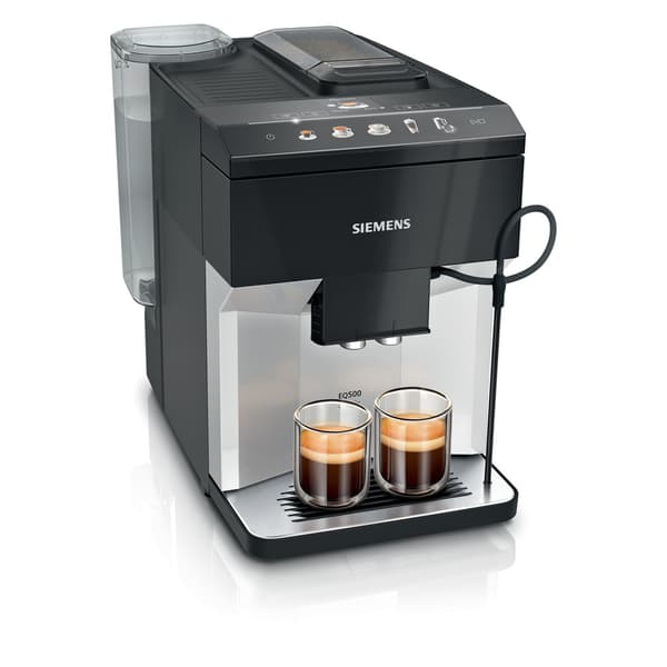 Siemens Helautomatisk kaffemaskin med oneTouch och mjölksystem