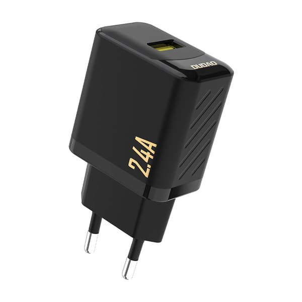 Dudao USB-seinälaturi 2.4A - Musta