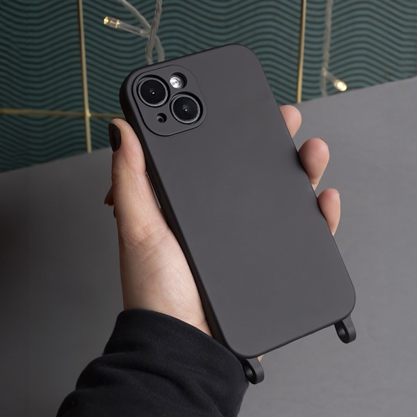 Silikonskal med hållare för mobilrem till Samsung Galaxy A05s -