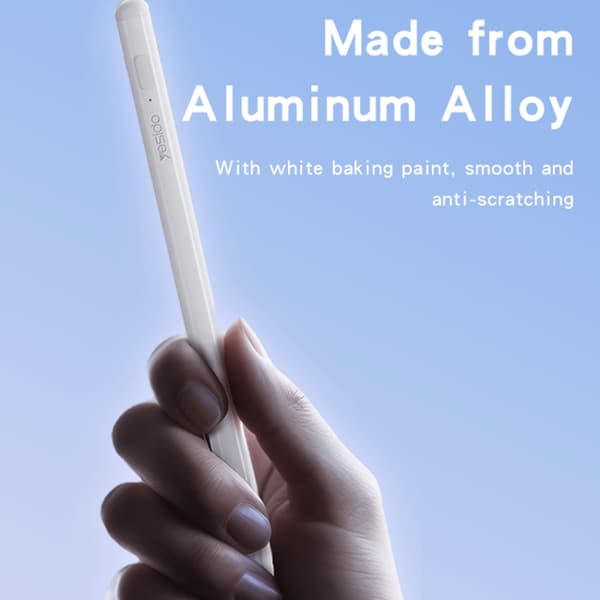Magetic Universal Stylus -kynä pitkällä akun kestolla - Valkoin