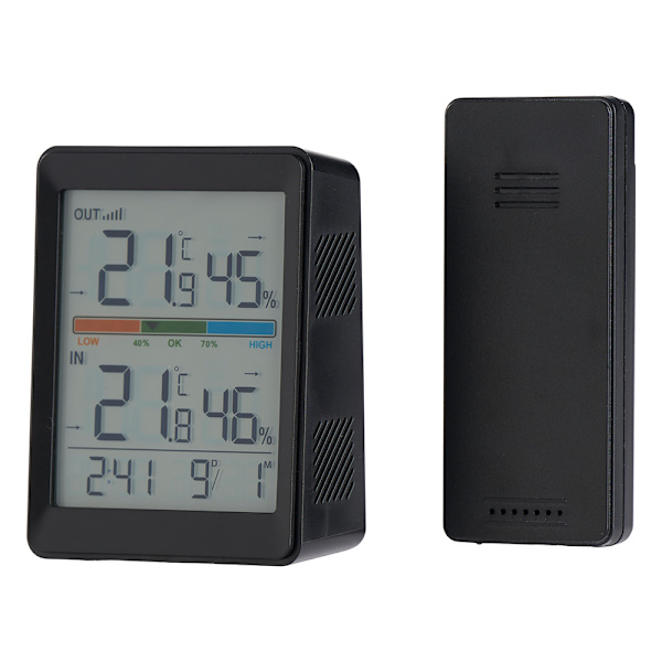 Trådlös termometer med extern sensor och digital display