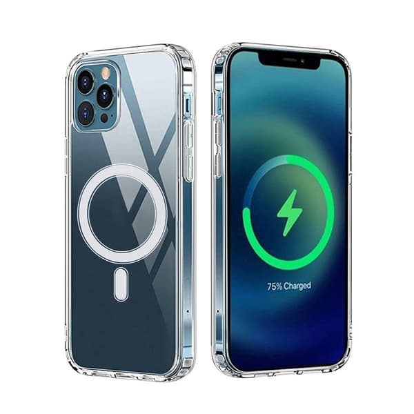 MagSafe-cover til iPhone 17 Pro Max – Gennemsigtigt