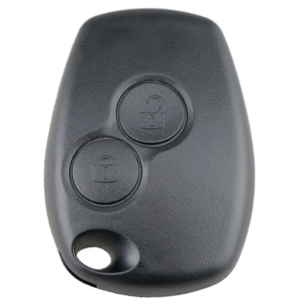 Nyckelskal Renault Modus / Clio / Kangoo / Twingo  - 2 knappar