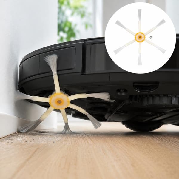 6-armet sidebørste til iRobot Roomba 500–600–700-serien – Kantb