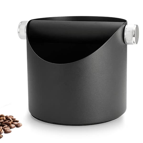 Knock box i stål / kaffesumpbehållare i stål / knockbox för esp