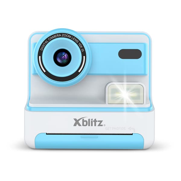 Xblitz Flash Blue børnekamera med printer / kamera med termopri