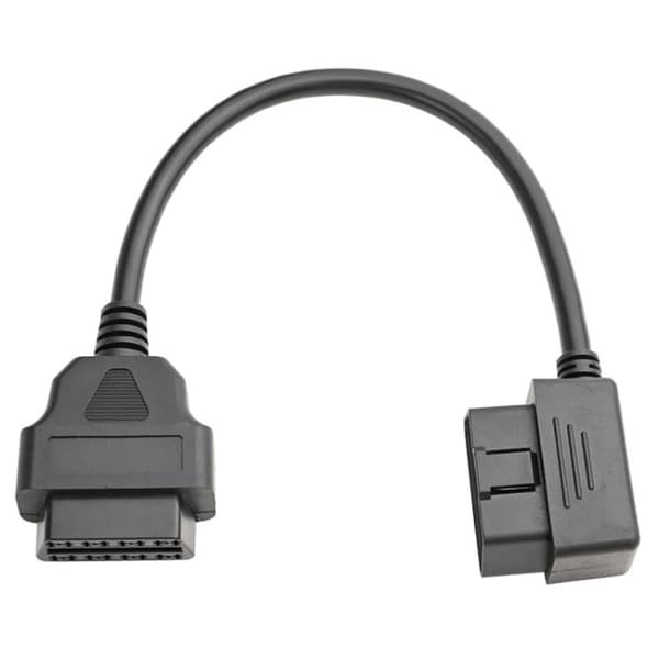 OBD2-kabel 16-pins hann–hunn forlengelse 30 cm