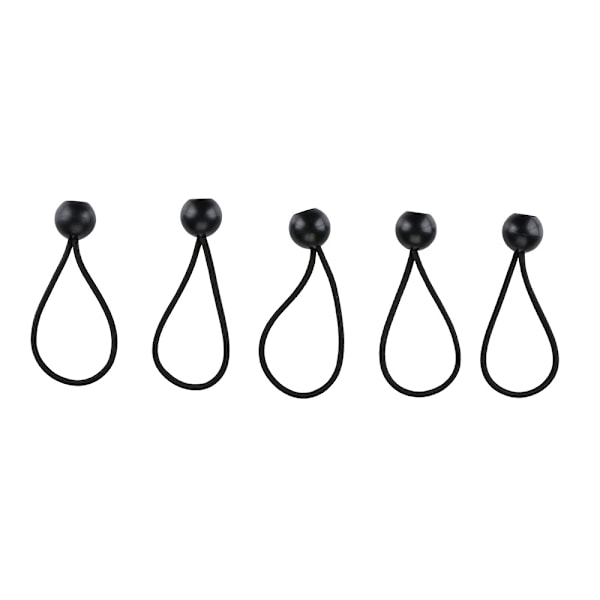 Ball Bungees 5-pack / elastiska fästöglor / gummistroppar med k
