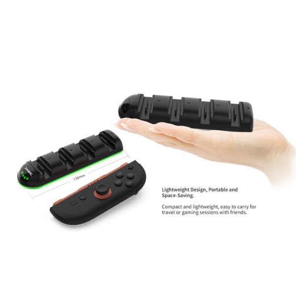 Opladningsstander til Nintendo Switch 2-controllere - Svart