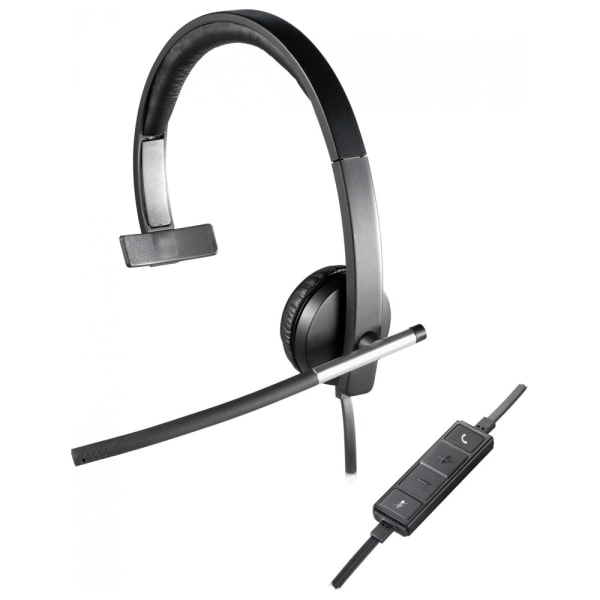 Logitech H650e mono on-ear kuulokkeet