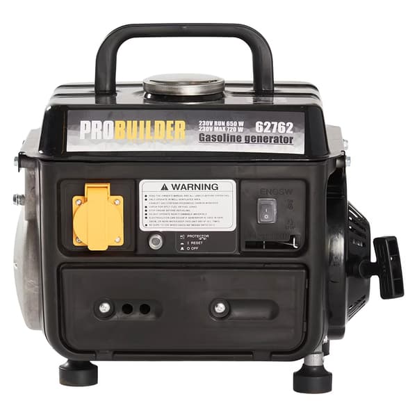 Probuilder elverk 720 W 63 cc 230 V 50 Hz / bensindrivet elverk