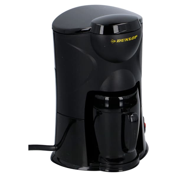 Dunlop kaffemaskine 12V / single cup-brygger / rejsekaffemaskine