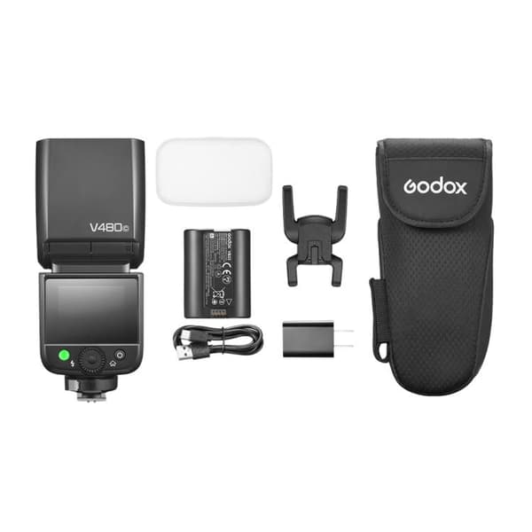 Godox V480 TTL-blitz til Canon / kamerablitz GN50 med Godox X /