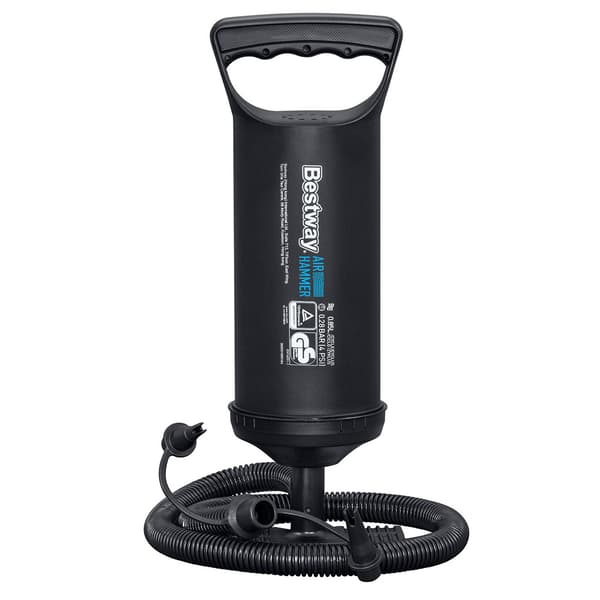 Bestway Air Hammer-handpump / handpump för luftmadrass / dubbel