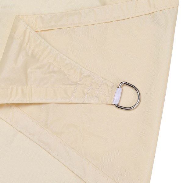 Solsejl 4 x 4 m - Beige