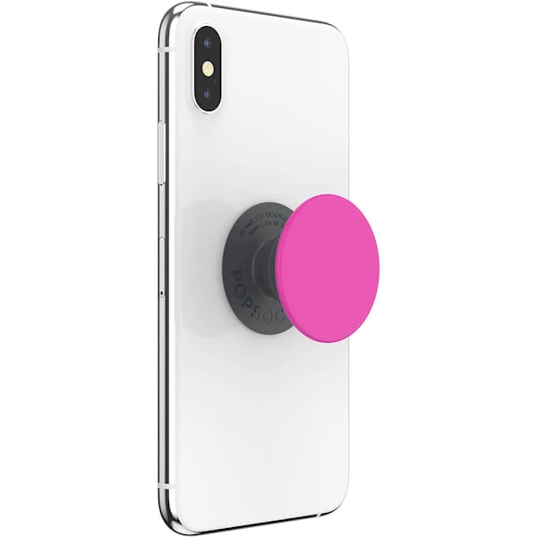 Popsockets Basic Magenta Grip, jossa on jalusta-toiminto