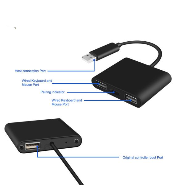 Tangentbord & Mus adapter Xbox / PS4